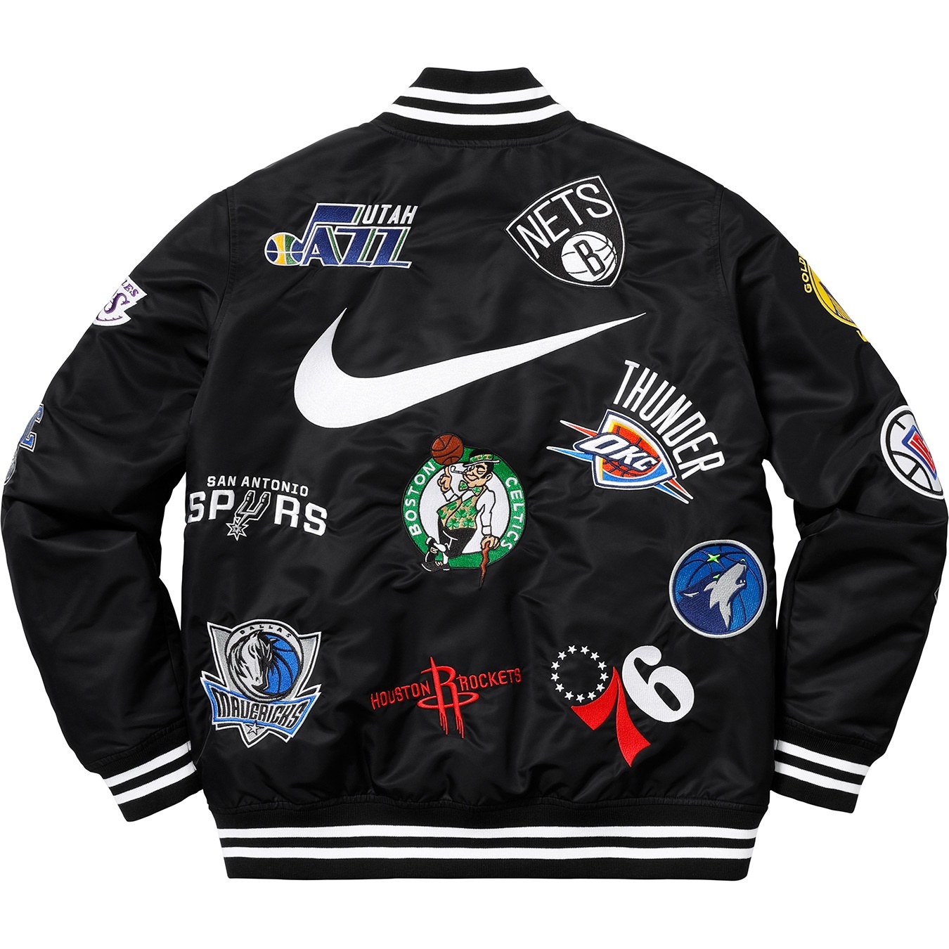 Supreme®/Nike®/NBA Teams Warm-Up Jacket view 8